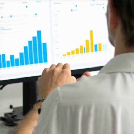 Business owner reviewing Google Maps SEO analytics for Baton Rouge