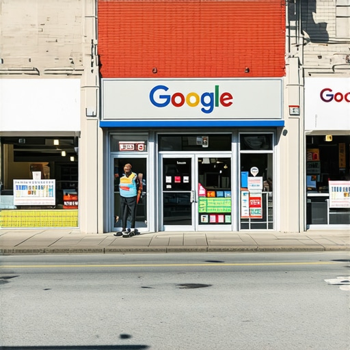 Map and business storefronts in Baton Rouge promoting local SEO