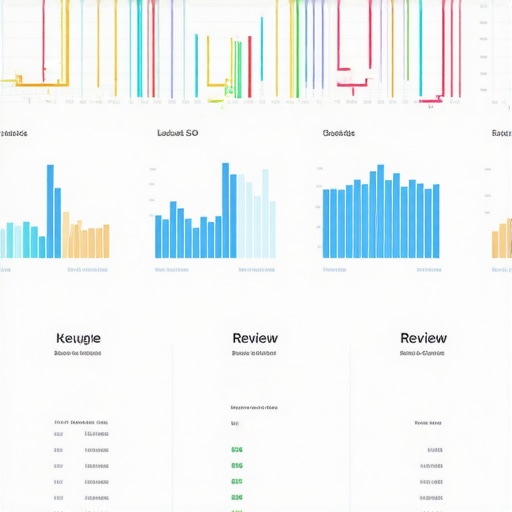 Screenshot of local SEO analytics dashboard showing Baton Rouge landmarks and rankings