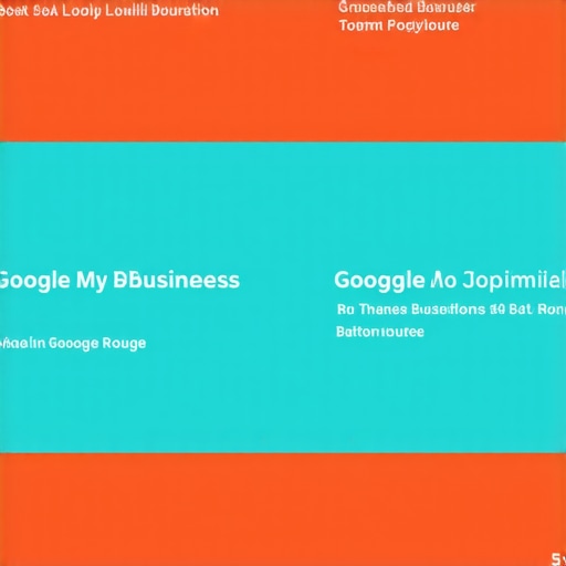 An infographic illustrating optimization steps for Google My Business profiles in Baton Rouge for better local rankings.