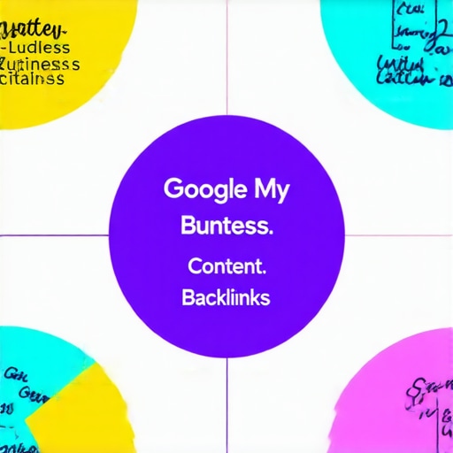 Diagram showing steps to improve local SEO ranking in Baton Rouge