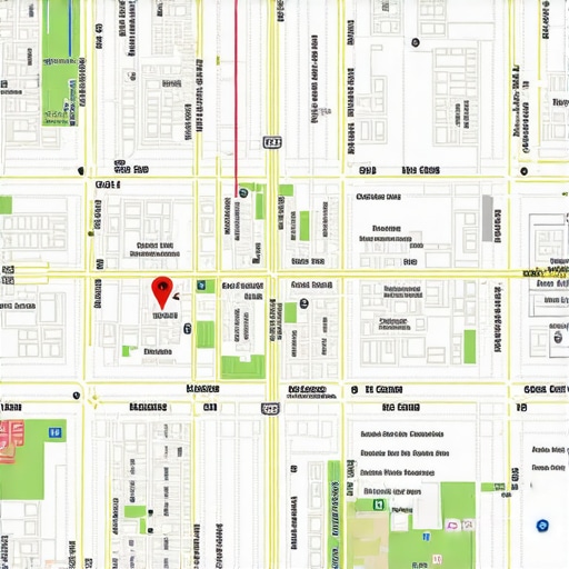 Map showing Baton Rouge SEO tactics, citations, and Google My Business interface for local visibility.